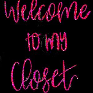 Welcome to my closet